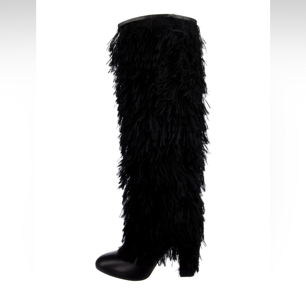 Jimmy Choo Fuzzy Boots
